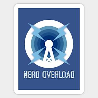 Nerd Overload - Old Logo Sticker